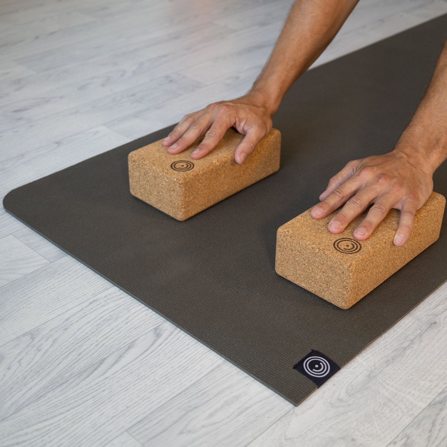 Yoga Matte YAMA (stone grey)